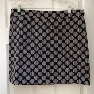 Loft polka dot skirt size 14